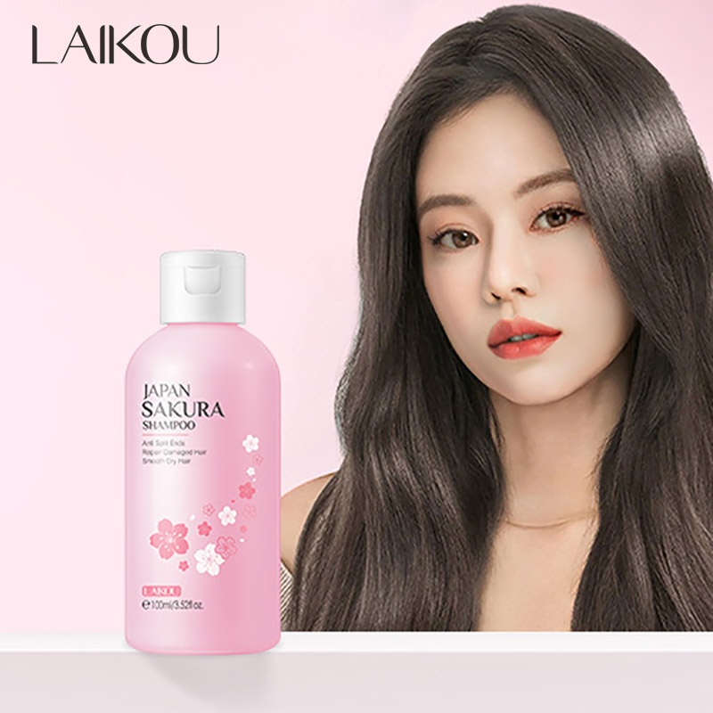Hair Care Vitamin E - LAIKOU Japan Sakura Shampoo Repair Damaged