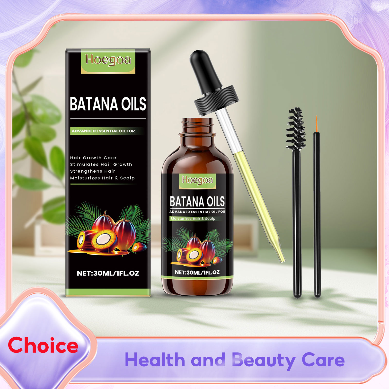 Hair Care Natural - Batana Oil for Hair Growth Revitalizing