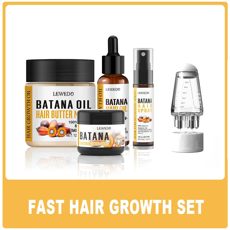 Hair Care Dupes - LEWEDO Batana Oil Hair Growth Kit