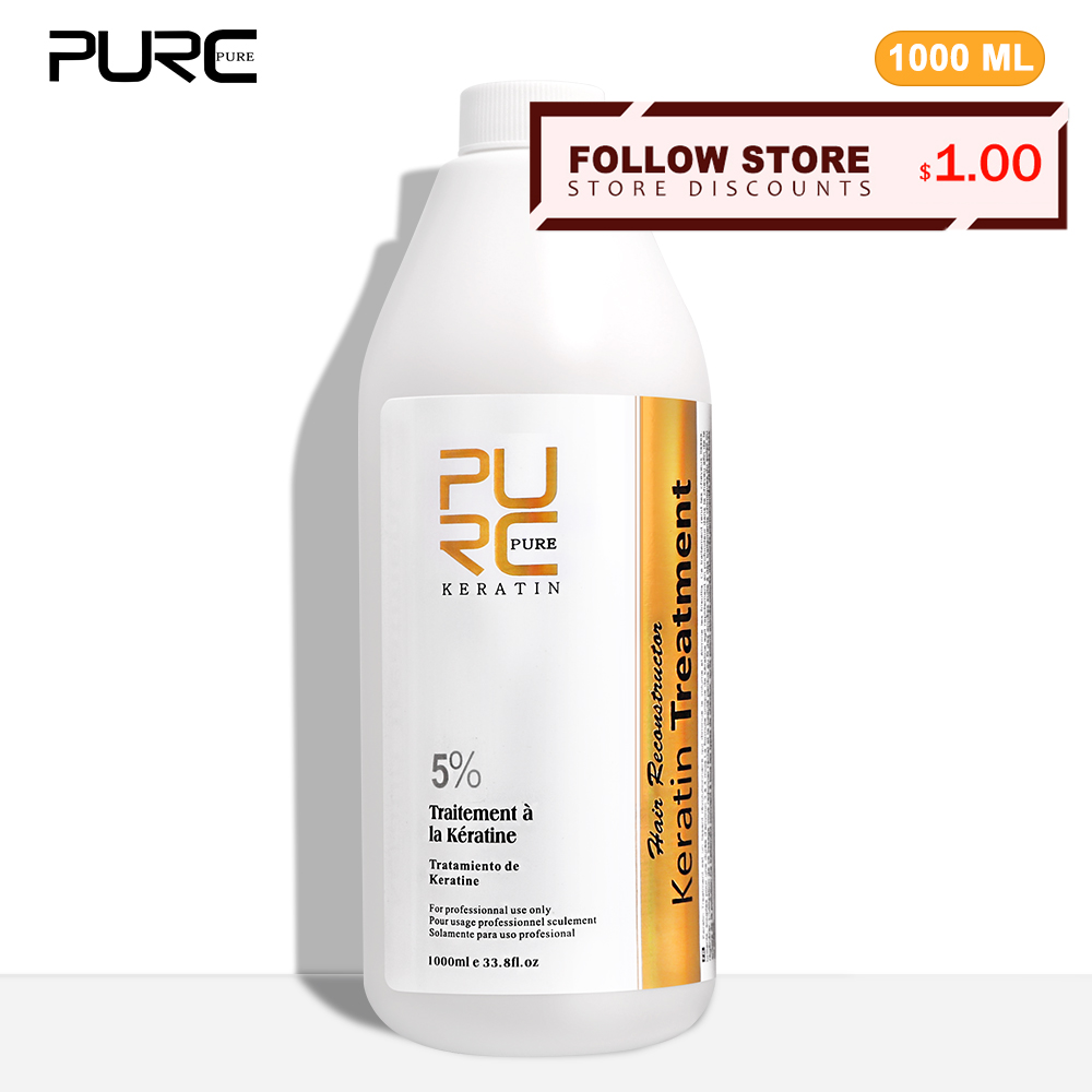 Hair Care Keratin Shampoo - PURC 5% Keratin Smoothing Treatment Frizzy