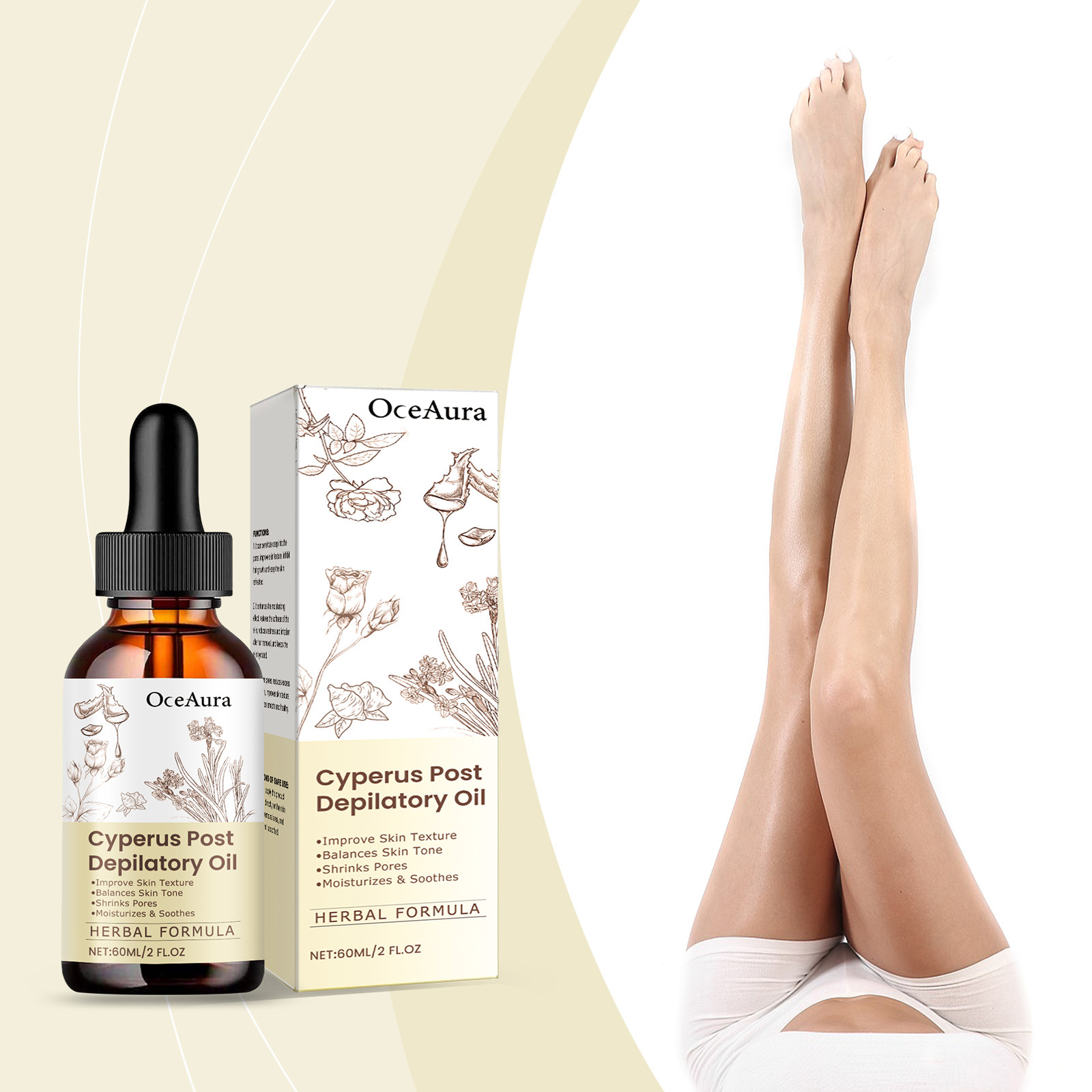 Hair Care Growth - Cyperus Rotundus Hair Removal Care Oil