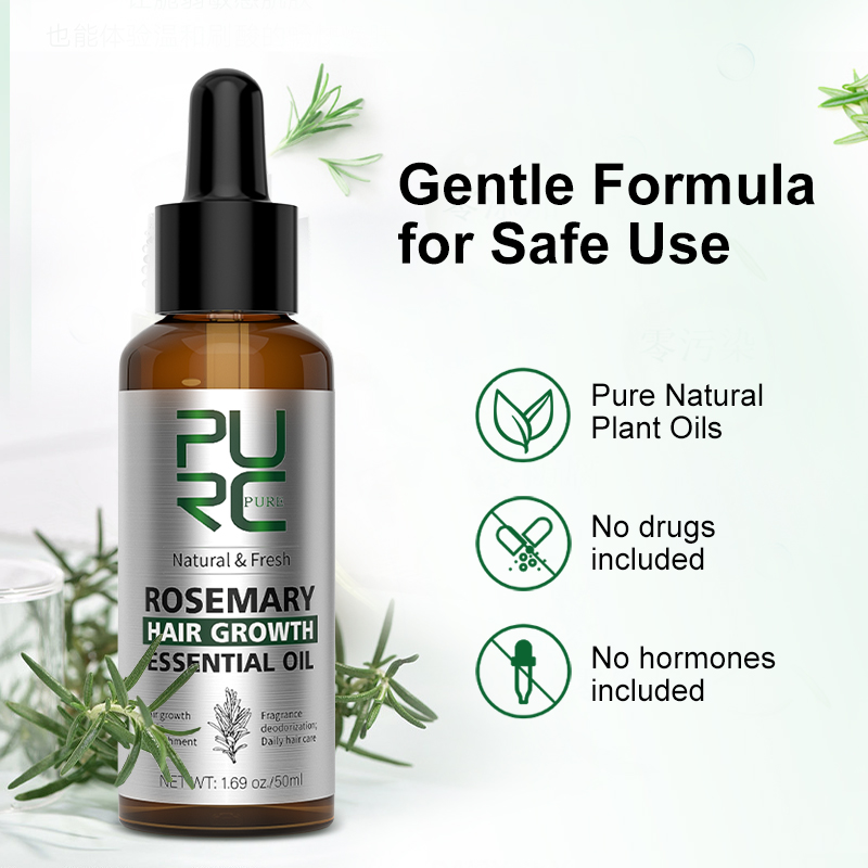 PURC Rosemary Oil for Hair Gro - Hair Care Growth ulasan dan harga