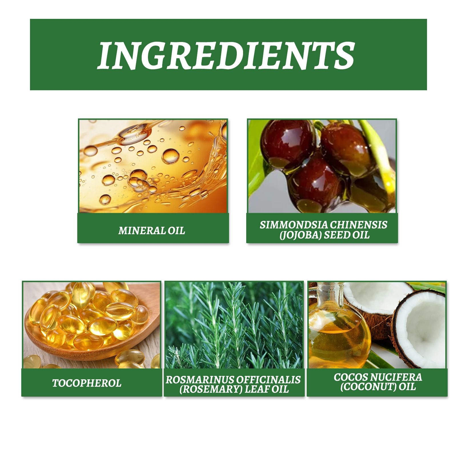 Rosemary Essential Oil 60ml Ha - Hair Care Vitamin E ulasan dan harga