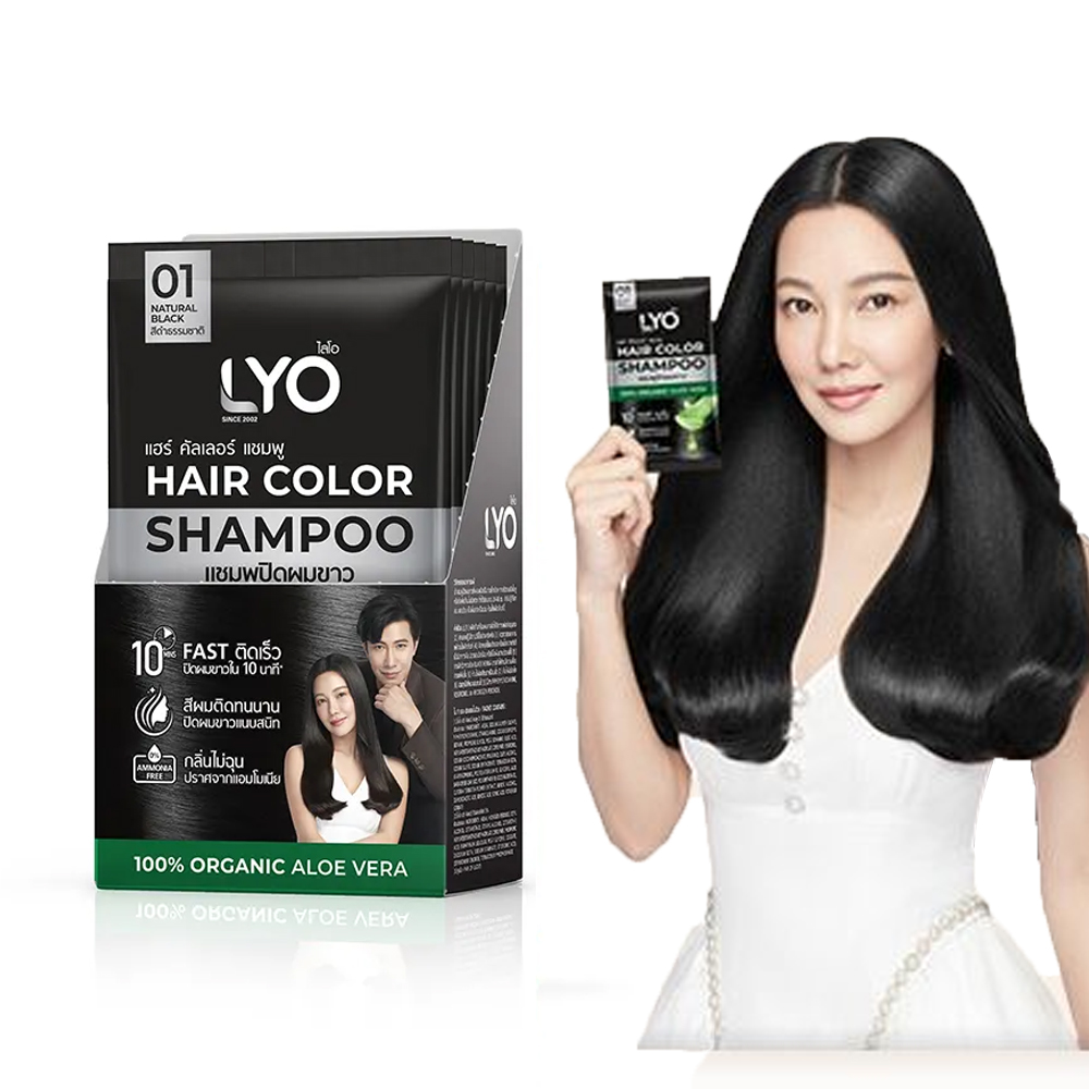 Lyo Natural Plant Hair Dyeing  - Hair Care Natural ulasan dan harga