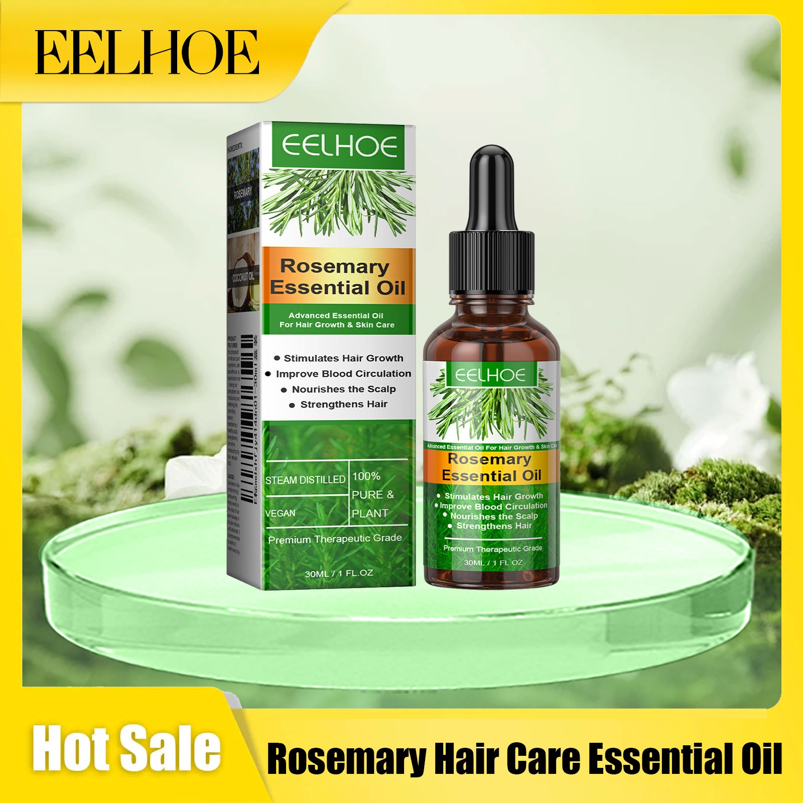 Eelhoe Rosemary Hair Care Esse - Hair Care Growth ulasan dan harga