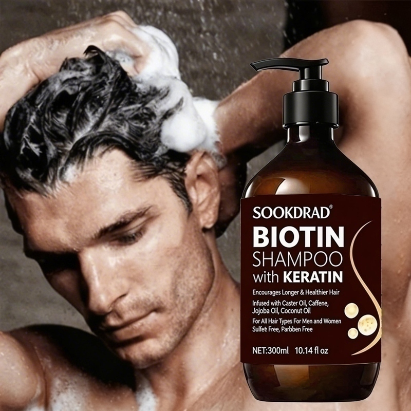 Biotin Keratin Hair Shampoo, L - Hair Care Keratin Shampoo ulasan dan harga