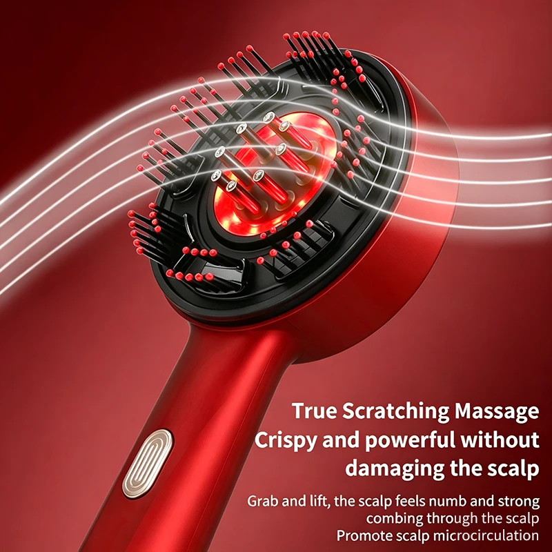 Electric Massage Comb Portable - Hair Care Growth ulasan dan harga