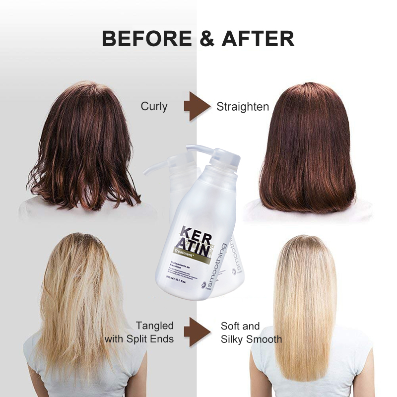 PURC 300ML Keratin Treatment P - Hair Care Keratin Shampoo ulasan dan harga
