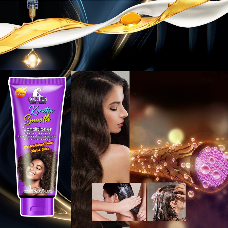 Keratin Shampoo + Conditioner  - Hair Care Keratin Shampoo ulasan dan harga