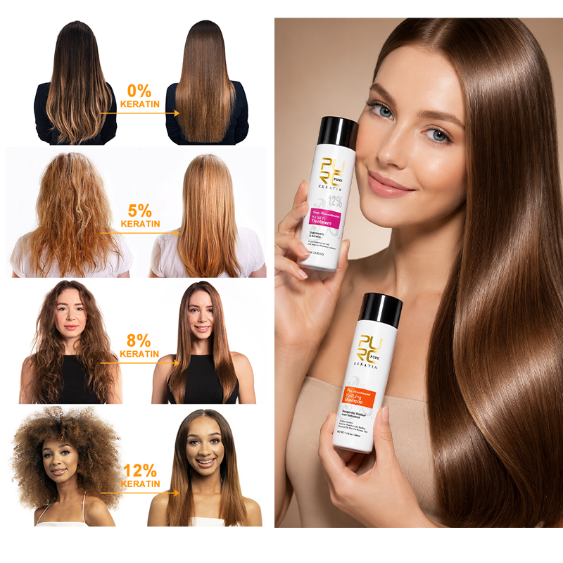 PURC Brazilian Keratin Hair Tr - Hair Care Keratin Shampoo ulasan dan harga