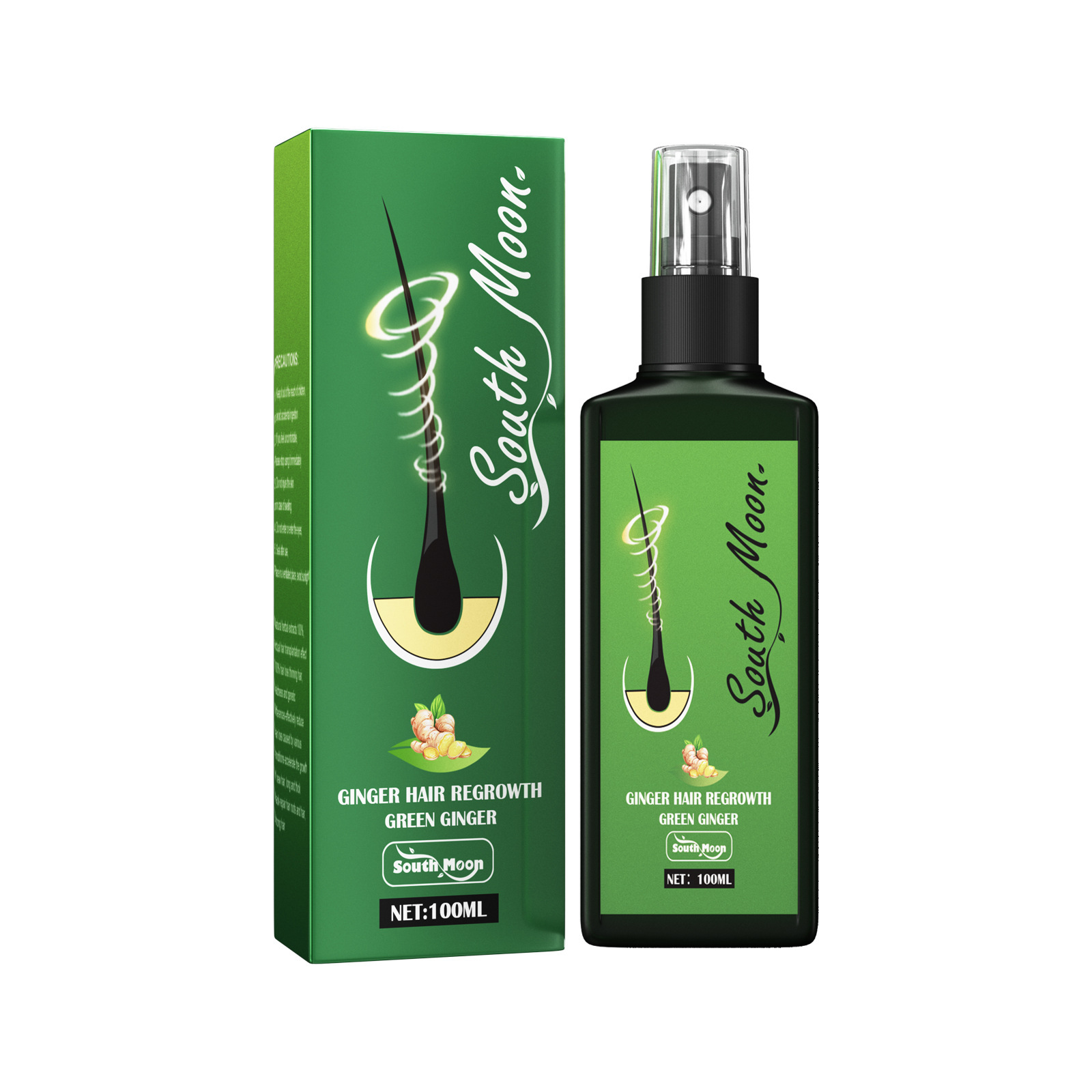 South Moon Ginger Hair Growth  - Hair Care Natural Products ulasan dan harga