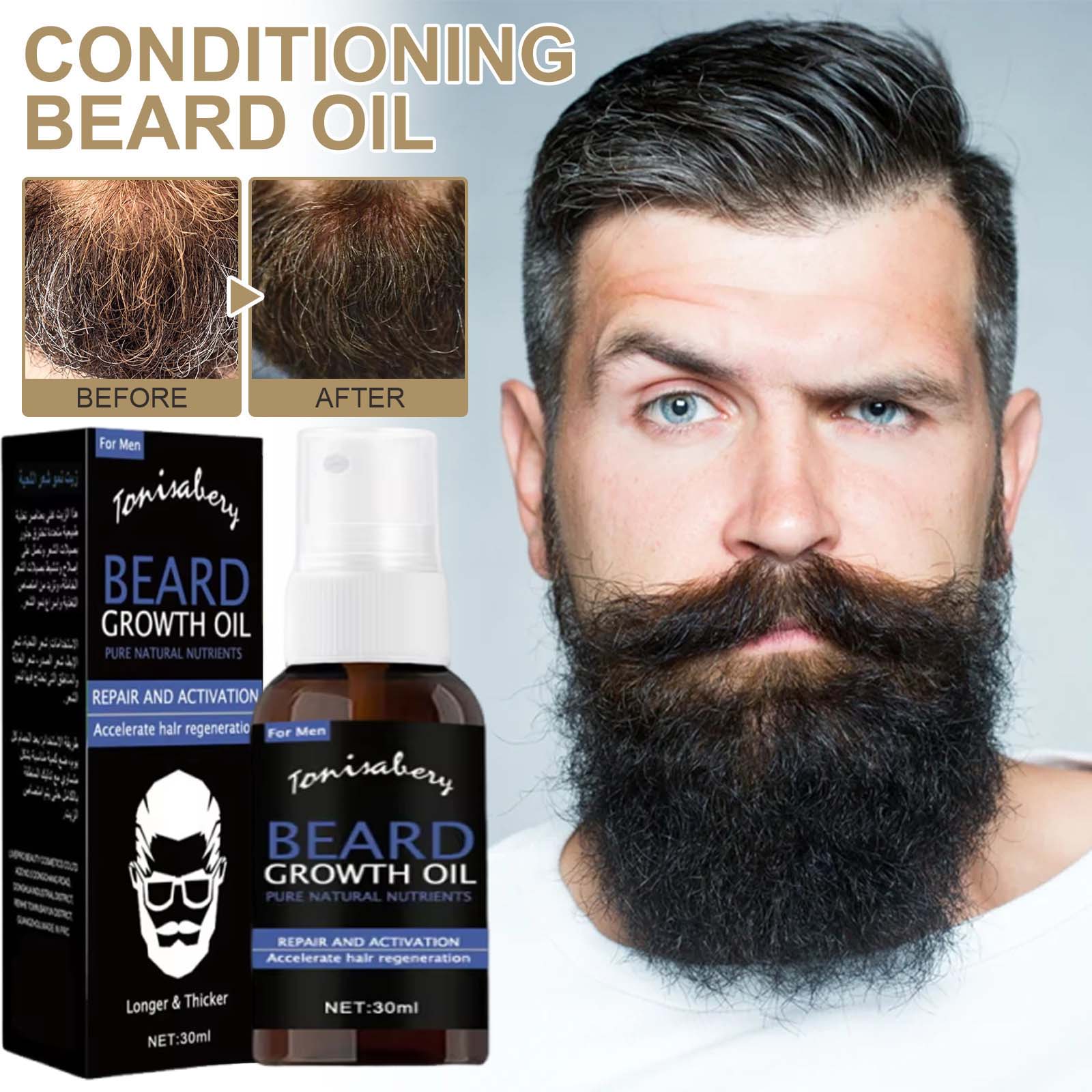 Beard Growth Oil Beard Wax Bal - Hair Care Natural Products ulasan dan harga