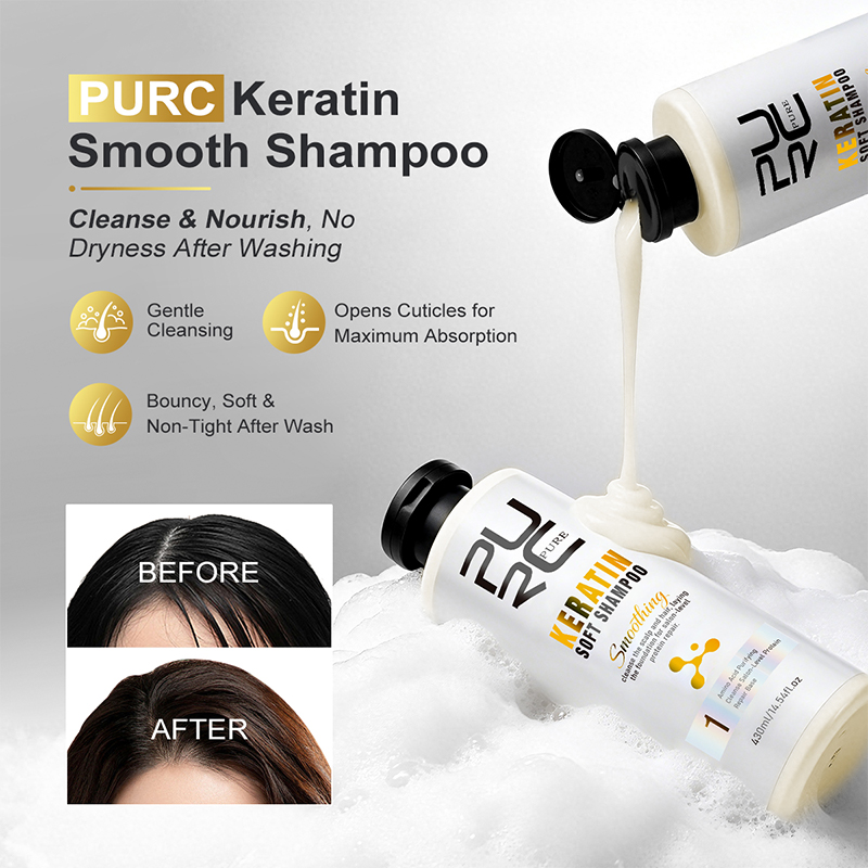 PURC Keratin Treatment Hair Ca - Hair Care Keratin Shampoo ulasan dan harga