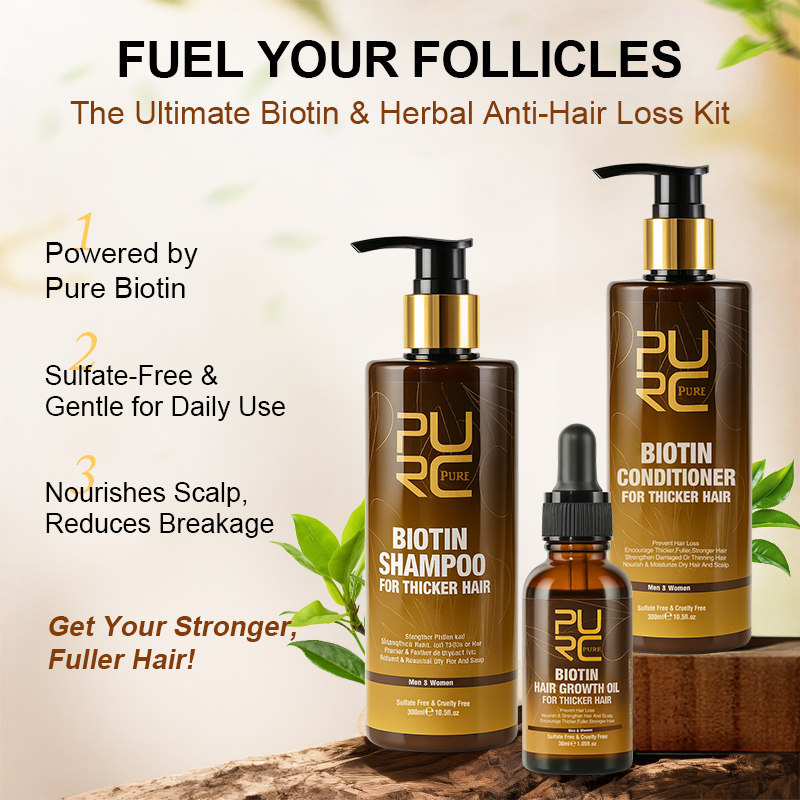 PURC Fast Hair Growth Products - Hair Care Keratin Shampoo ulasan dan harga