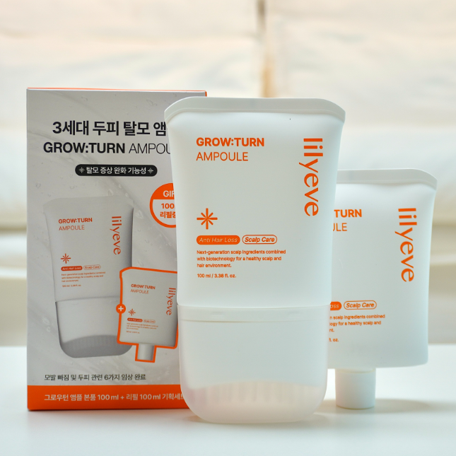 100ml Korean Lilyeve Grow:Turn - Hair Care Korean Brand ulasan dan harga
