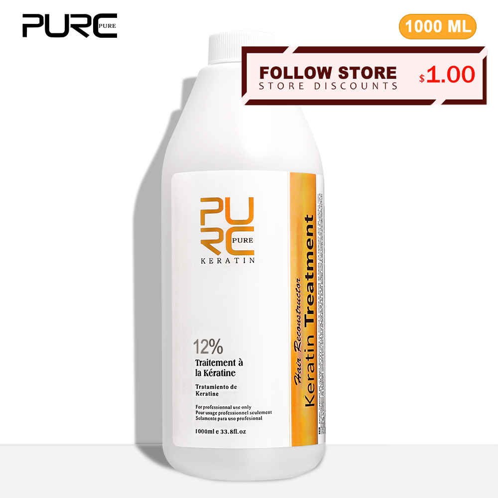 PURC 12% Keratin Smoothing Hai - Hair Care Keratin Shampoo ulasan dan harga