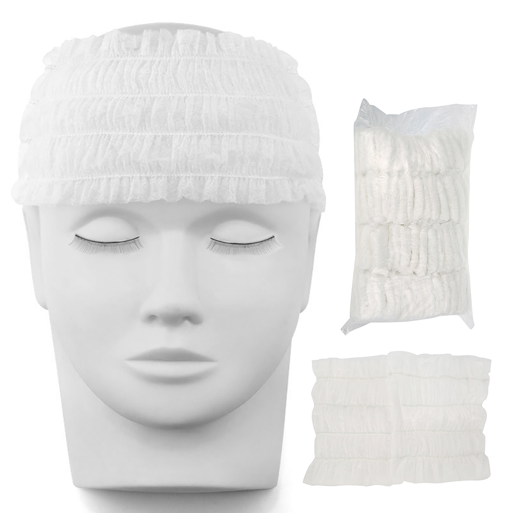 100 Pcs Disposable Headbands N - Hair Care Journey ulasan dan harga