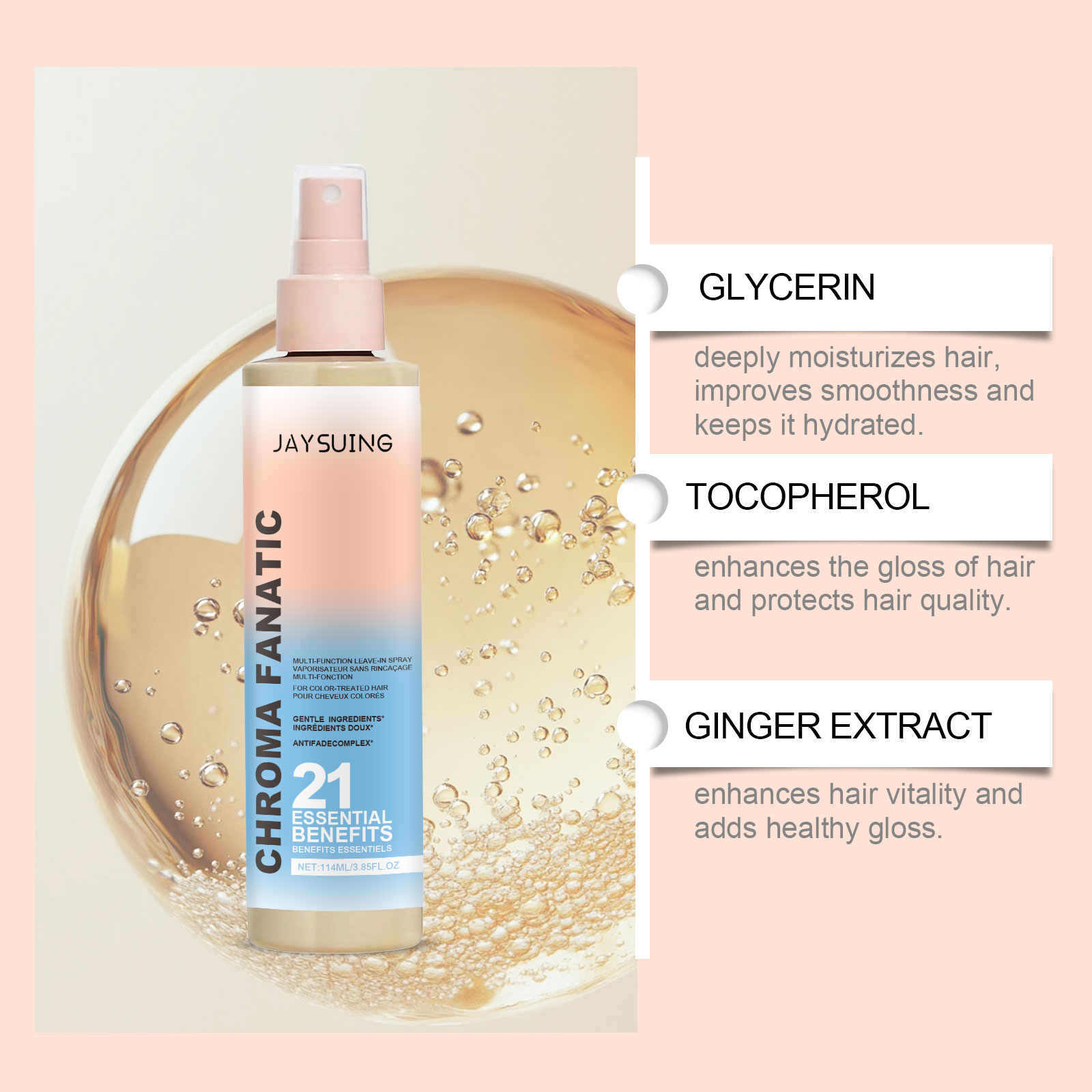 Hair Care Spray Moisturizing F - Hair Care Vitamin E ulasan dan harga