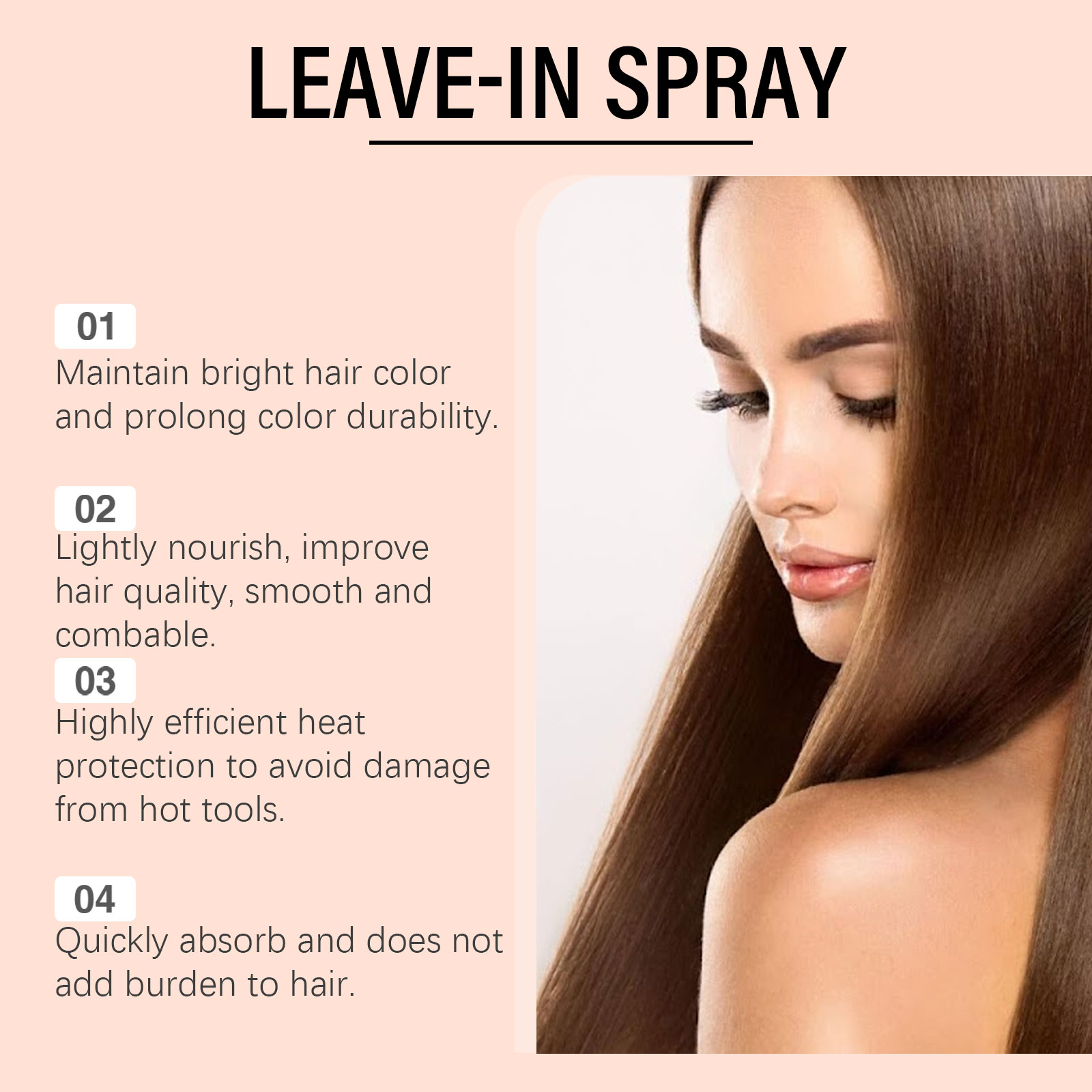 Hair Care Spray Moisturizing F - Hair Care Vitamin E ulasan dan harga