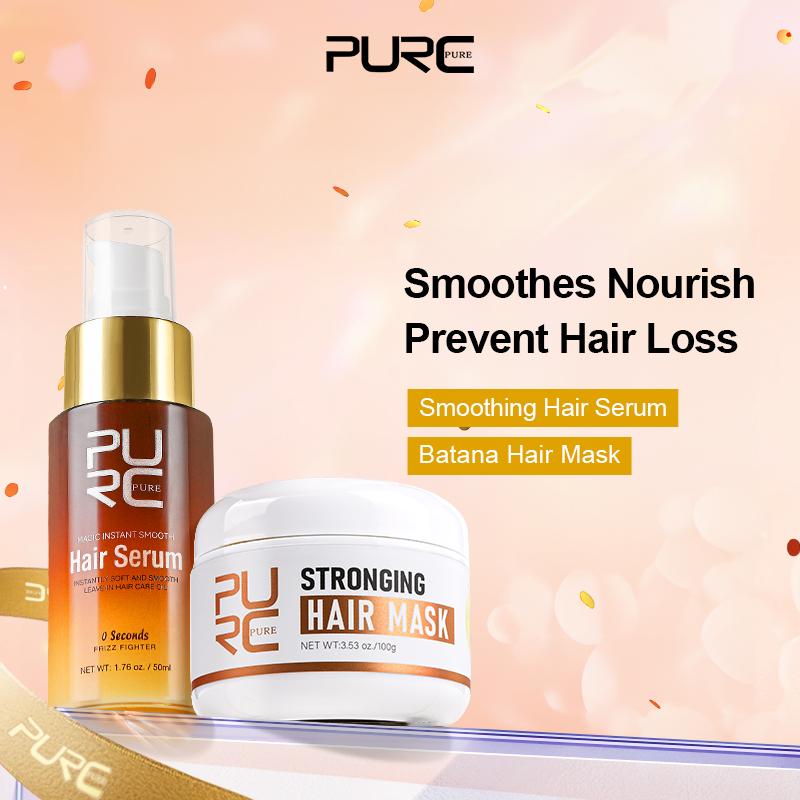 PURC Smoothing Hair Serum + Ba - Hair Care Vitamin E ulasan dan harga