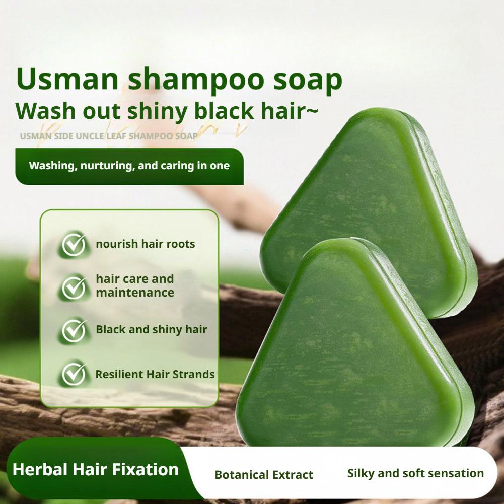 Usman Grass & Platycladus Sham - Hair Care Nature ulasan dan harga